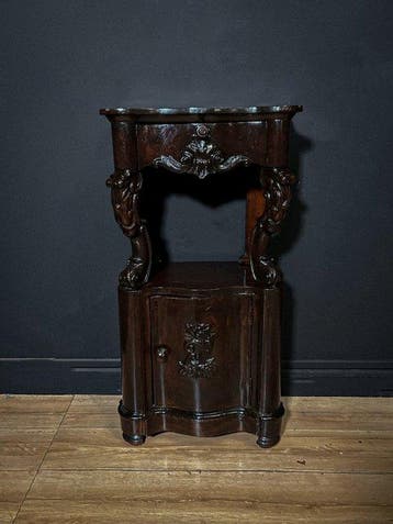 Table dappoint - Bois - Chevet Palissandre XIXe