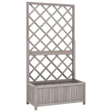 Houten latwerkplantenbak - 40% korting - Retour deal, Tuin en Terras, Verzenden, Zo goed als nieuw, 60 tot 100 cm, 60 cm of meer