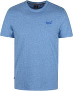 Superdry Classic T-Shirt Blauw maat Maat 52/54 (L) Heren, Verzenden