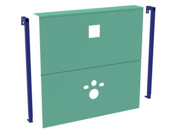 Veiling - Wisa XS afbouwpakket hoog 118cm incl 2 zijprofiele, Nieuw