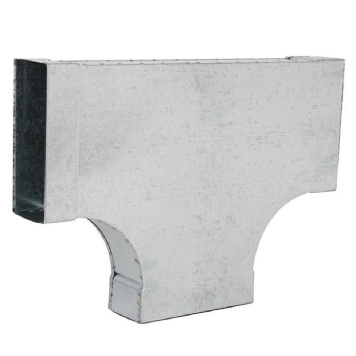 Rechthoekige (instort) T-stuk 90º - 170mm x 70mm, Bricolage & Construction, Ventilation & Extraction, Envoi