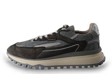 Floris van Bommel Sneakers in maat 42½ Grijs, Kleding | Heren, Schoenen, Overige kleuren, Verzenden, Floris van Bommel, Zo goed als nieuw