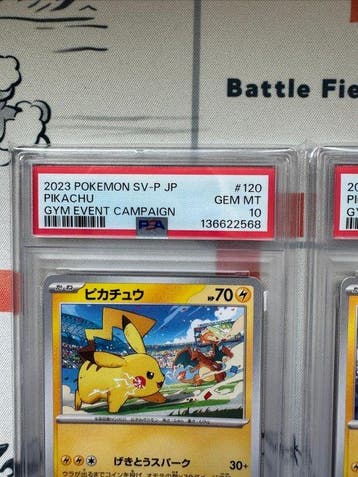 Pokémon - 2 Graded card - Pikachu Carte exclusive, Hobby & Loisirs créatifs