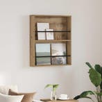 vidaXL Tijdschriftenrek Artisan Eiken 60 x 12 x 70 cm, Verzenden, Nieuw