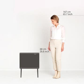Brabantia Bo Touch Bin prullenbak 3 x 11L — gebruikt, Verzenden, Nieuw