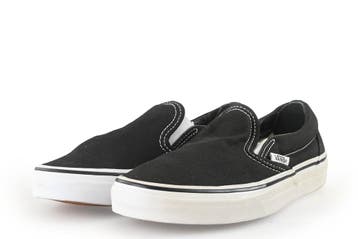 Vans Instappers Jongens in maat 36½ Zwart, Jongen of Meisje, Schoenen, Zo goed als nieuw, Vans