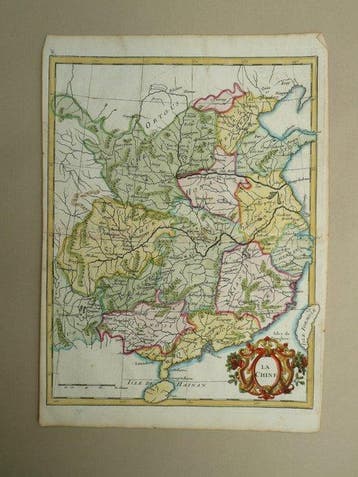 Azië - China; J.L. Le Rouge - La Chine - 1721-1750