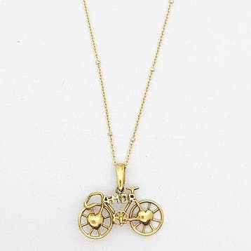 Ketting met hanger - 18 karaat Geel goud
