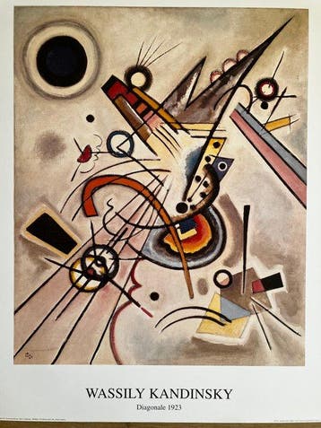 Kandinsky - Diagonale, Antiquités & Art