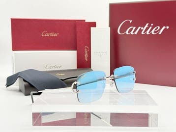 Cartier - Piccadilly Silver Gold Planted 18k Mirror Lenses -