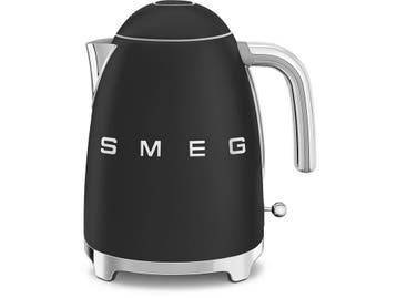Smeg KLF03BLMEU - Waterkoker - 1,7L 2400W - Chroom Zwart, Verzenden, Zo goed als nieuw