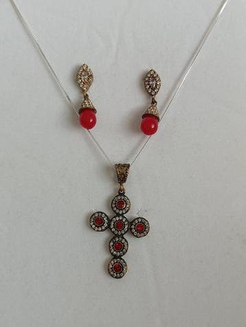Sans prix de réserve - Ensemble de bijoux 2 pièces Argent,