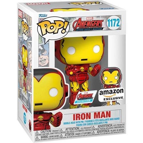 Funko Pop Marvel   Iron Man 1172 Amazon, Collections, Jouets miniatures, Envoi