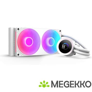 NZXT Kraken Plus 240 V2 RGB White, Verzenden