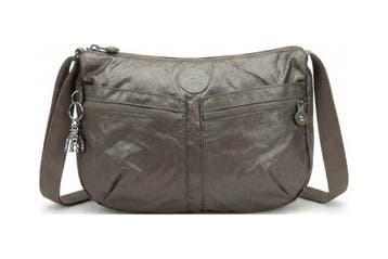 Kipling Handtas Zilver, Verzenden, Zo goed als nieuw
