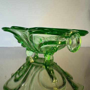 August Walther & Söhne - Plateau - Irene - Très rare, coupe, Antiquités & Art