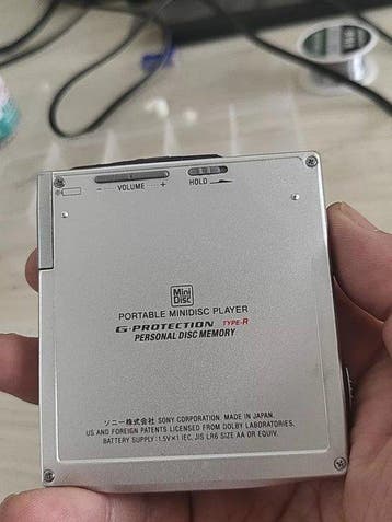 Sony - MZ-E707 Draagbare minidisc speler-recorder, Nieuw
