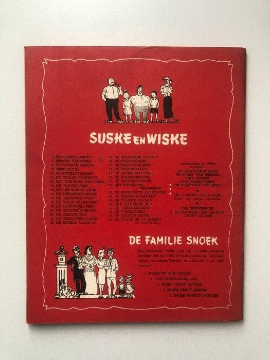 Suske en Wiske RV-28 - De spokenjagers - 1 Album - Herdruk -, Livres, BD