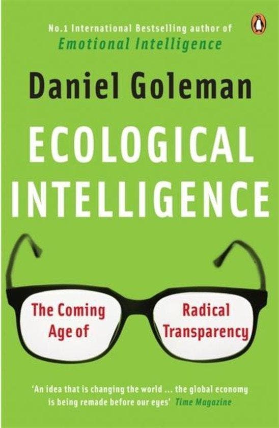 Ecological Intelligence 9780141039091 Daniel Goleman, Boeken, Taal | Engels, Zo goed als nieuw, Verzenden