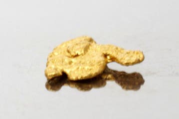 Goud , Pépites de Mauritanie 0,368 gram- 0.37 g - (1)