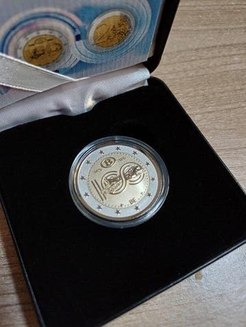 België. 2 Euro 2026 SNCB - NMBS Reverse Proof (Zonder