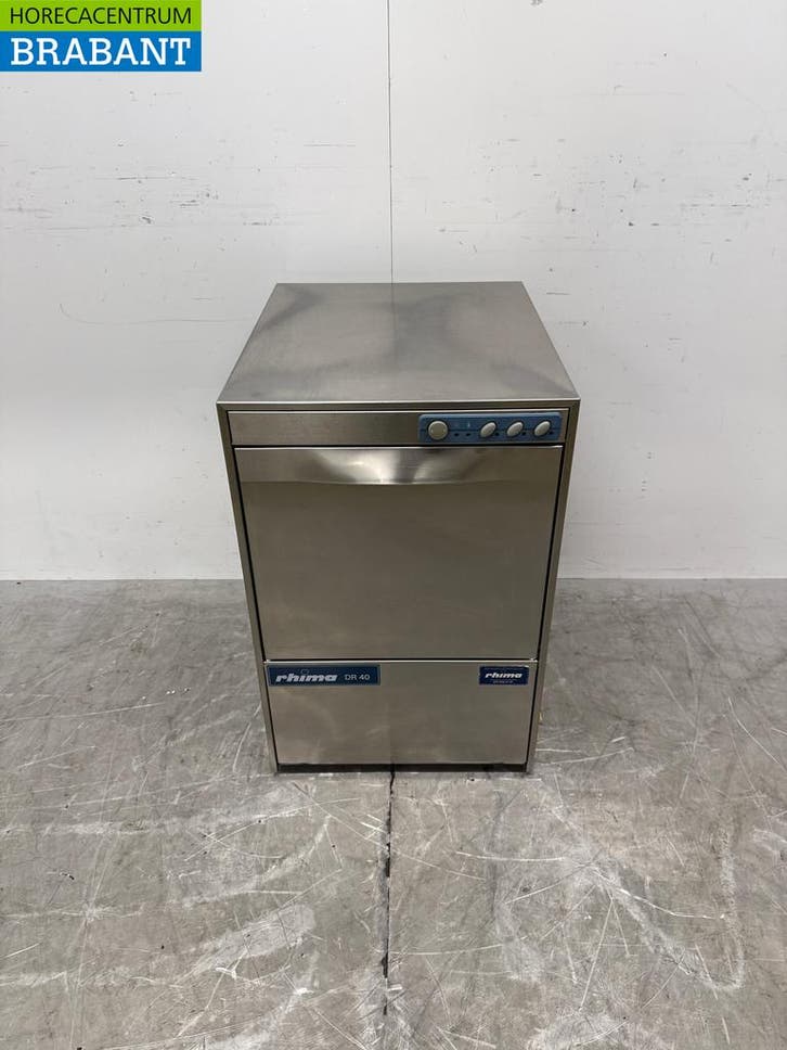 Lave-verres Rhima DR40 en acier inoxydable, 230 V, pour la, Articles professionnels, Horeca | Équipement de cuisine, Envoi