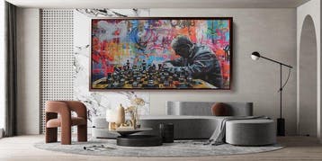 Dine Chanima - (XXL) Giant Graffiti Board Battle