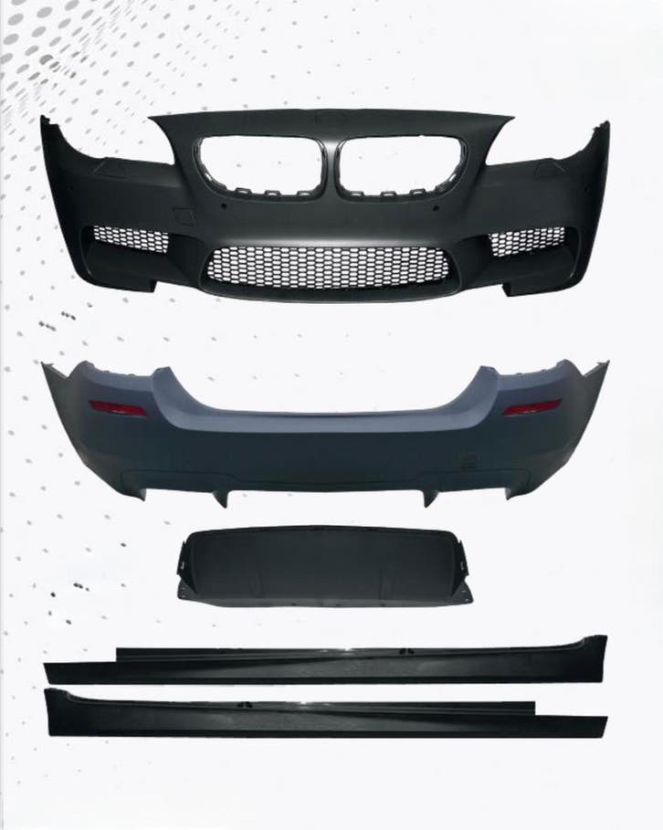 BMW F10 M5 Look Bodykit – 4 Uitlaat, Auto-onderdelen, Carrosserie, Voor, Achter, Links, Rechts, Bumper, Nieuw, BMW