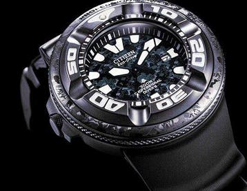 Citizen - Divers Eco Drive 300 BAR GODZILLA - Limited, Nieuw
