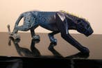 RichART - Panthagon version noir / dégradé de bleu crackle