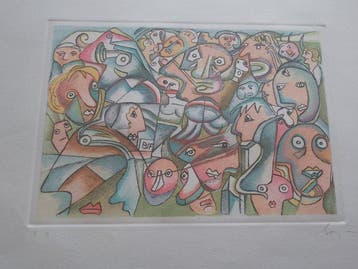 Enrico Baj (1924-2003) - Folla