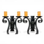 Wandlamp (2) - IJzer - Neogotiek