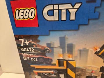 Lego Set - 60472 - Ville - LEGO City Schroothoop met autos