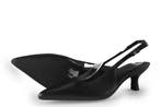 Sacha Slingbacks in maat 39 Zwart, Verzenden, Zwart, Zo goed als nieuw, Sacha
