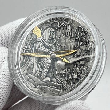 Kameroen. 2000 Francs 2024 – Vikings – 2 oz Silver – 5