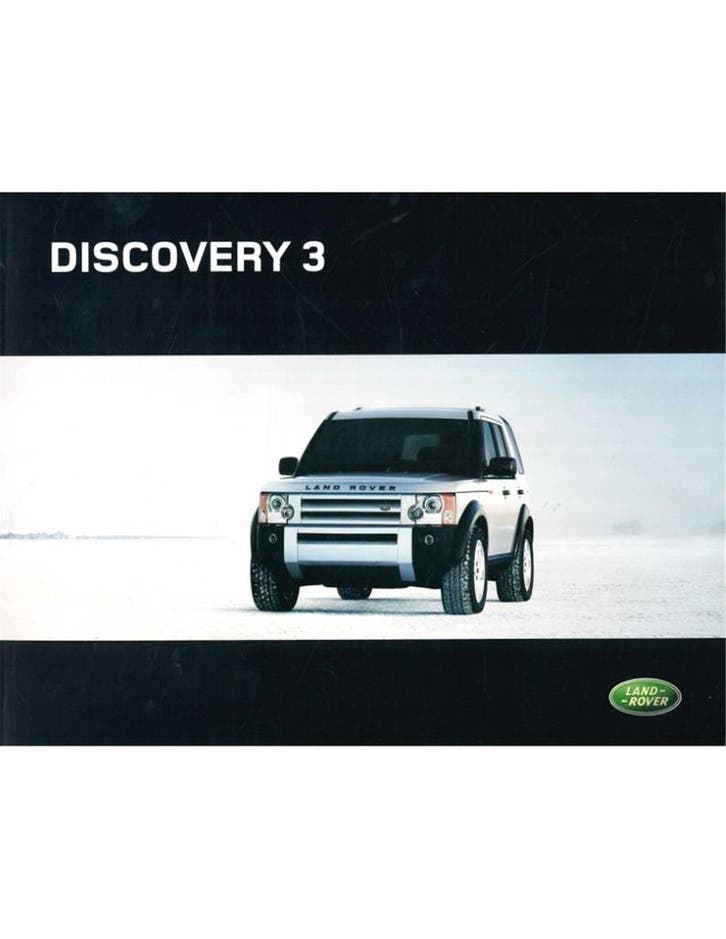 2005 LAND ROVER DISCOVERY BROCHURE ENGELS, Boeken, Auto's | Folders en Tijdschriften