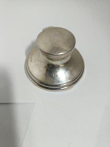Inktpot - Zilver, Antiek en Kunst