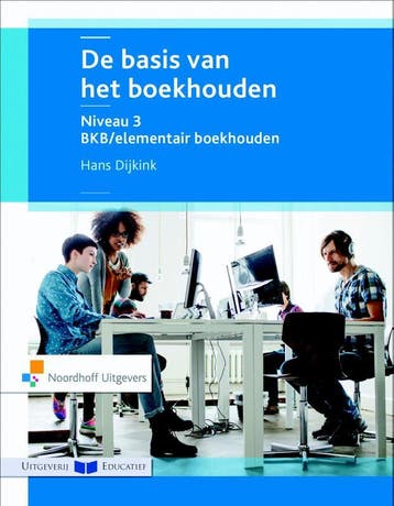 De basis van het boekhouden / niveau 3, Boeken, Verzenden, Zo goed als nieuw, Hans Dijkink
