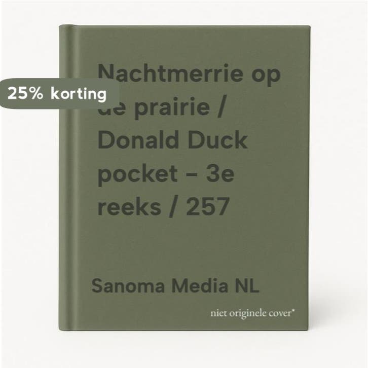 Nachtmerrie op de prairie / Donald Duck pocket - 3e reeks /, Livres, BD, Envoi
