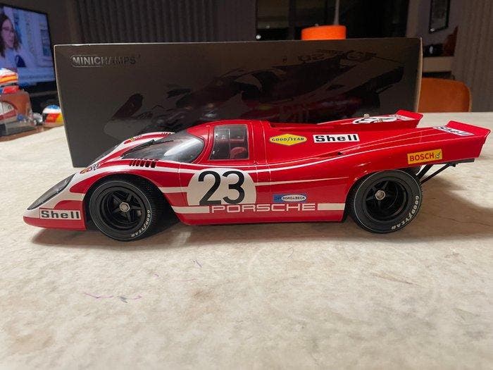 Minichamps 1:12 - Modelauto - Porsche 917K, Hobby & Loisirs créatifs, Voitures miniatures | 1:5 à 1:12