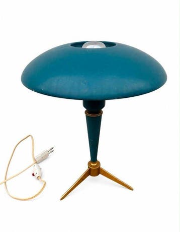 Philips - Louis Kalff - Lamp - Bijou - Metaal, Messing,, Antiek en Kunst