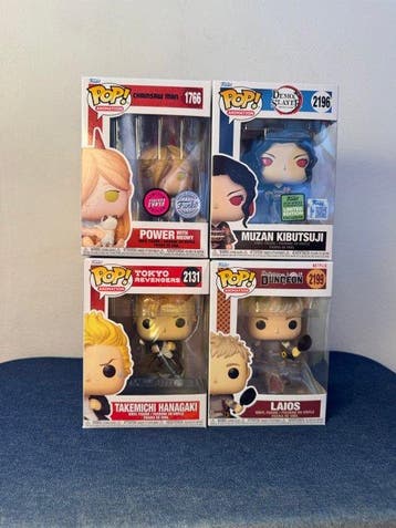 Funko - Funko Pop - Set di 4 Animation