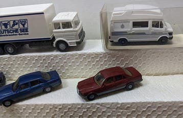 Wiking, Herpa H0 - Modeltreinvoertuigen (16) - Mercedes-Benz, Nieuw