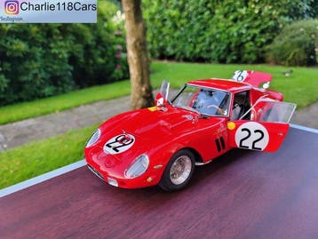 CMC 1:18 - Modelauto - Ferrari 250 GTO, Hobby & Loisirs créatifs, Voitures miniatures | 1:5 à 1:12