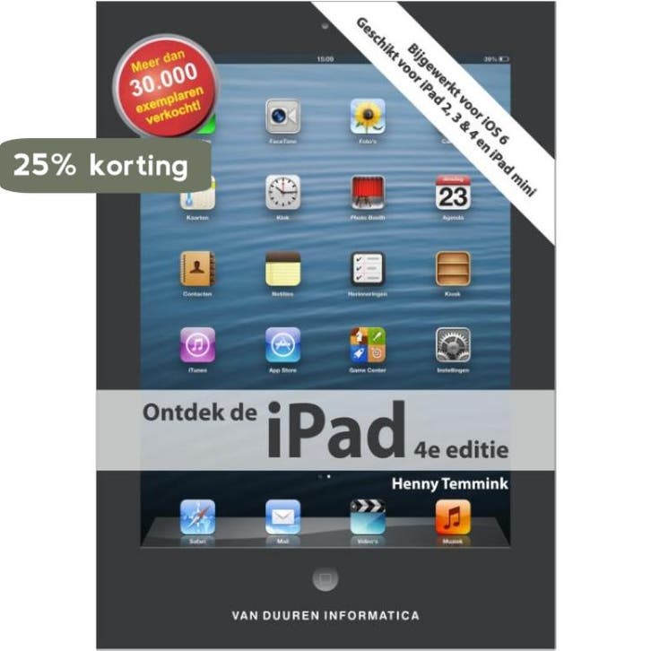 Ontdek de iPad, 4e Editie / Ontdek! 9789059406001, Boeken, Informatica en Computer, Gelezen, Verzenden