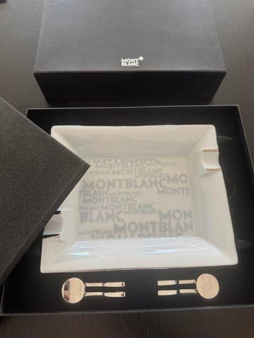 Montblanc, Limoges - Asbak - Porselein - Nieuw, nooit, Antiek en Kunst
