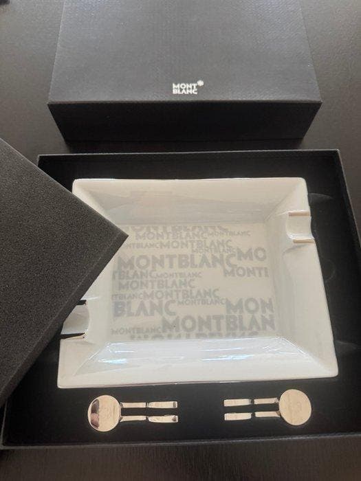 Montblanc, Limoges - Asbak - Porselein - Nieuw, nooit, Antiek en Kunst, Antiek | Glaswerk en Kristal