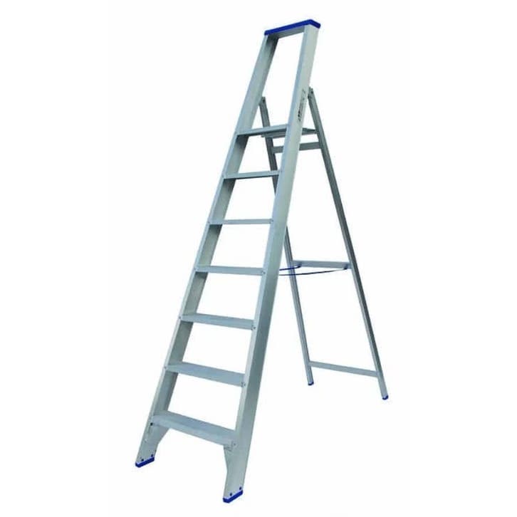 Solide professionele trapladder PT07 treden, Doe-het-zelf en Bouw, Ladders en Trappen, Trap, Nieuw, 2 tot 4 meter, Ophalen of Verzenden