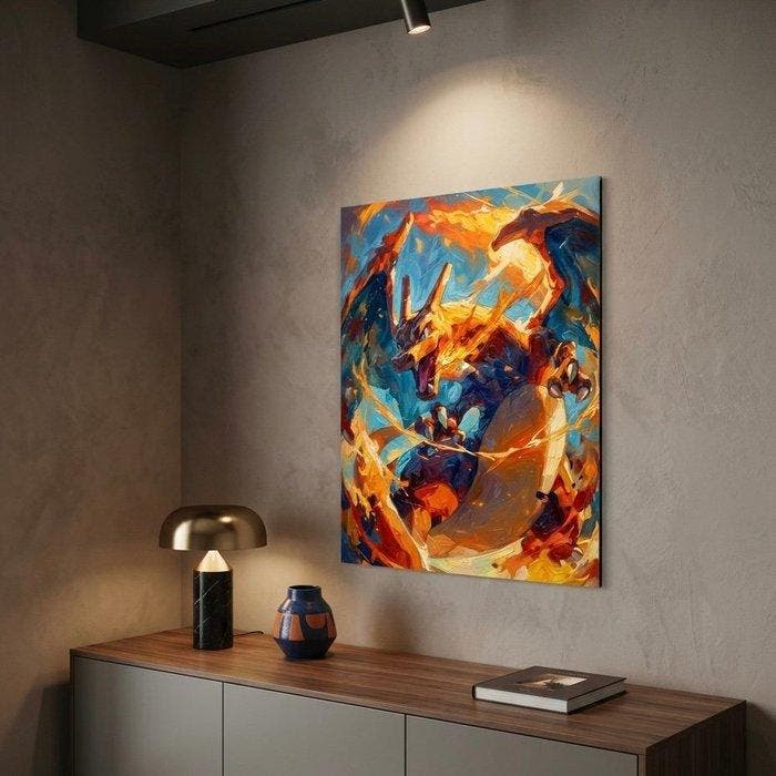 Naro - Canvas [L] - Charizards Blazing Inferno, Games en Spelcomputers, Spelcomputers | Overige Accessoires