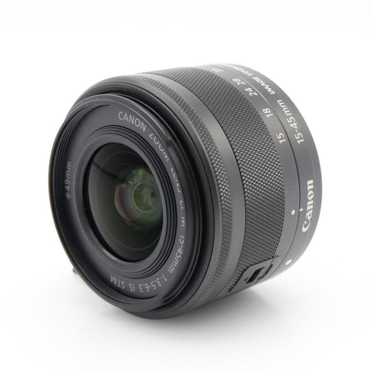 Canon EF-M 15-45mm f/3.5-6.3 IS STM | Occasion, TV, Hi-fi & Vidéo, Photo | Lentilles & Objectifs, Enlèvement ou Envoi